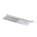 PEIGNE DOUBLE INOX 11,5CM IDEALDOG