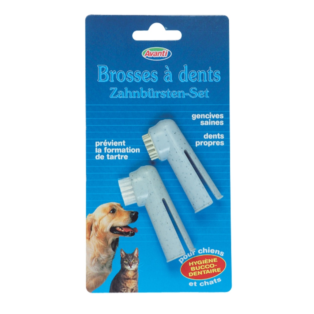 BROSSES A DENTS ET MASSAGE LE LOT DE 2