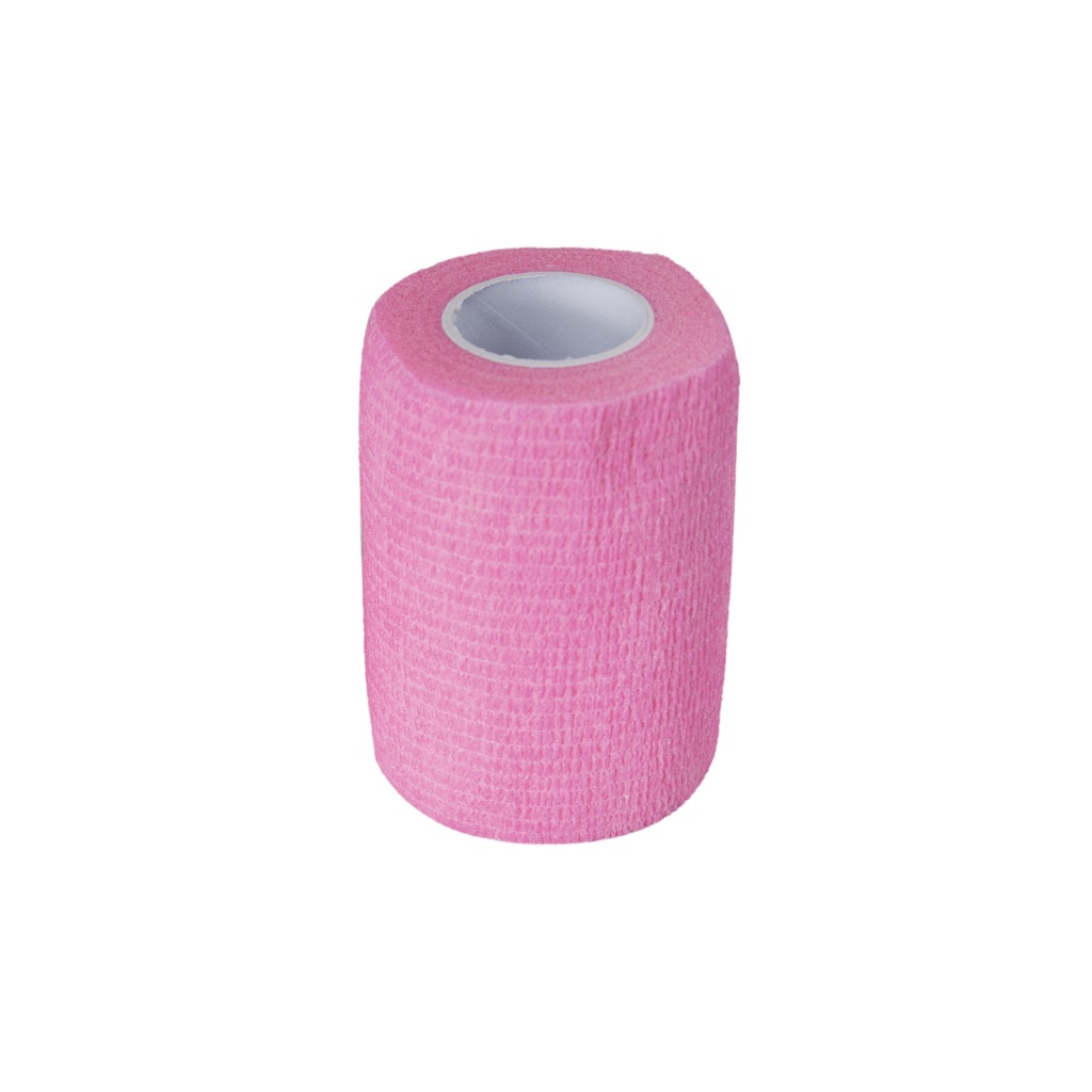 BANDE COHESIVE 7,5CM X 4,5 M ROSE
