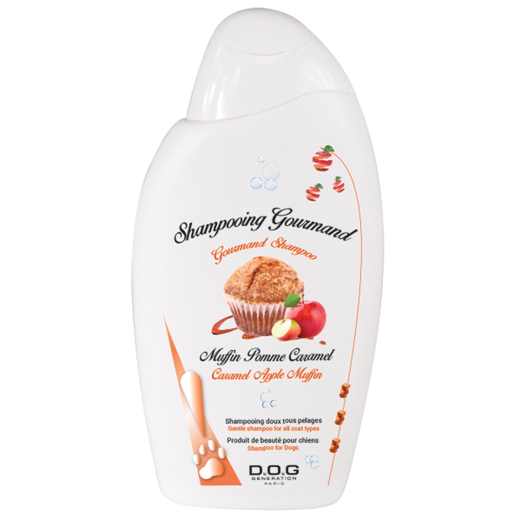 DOG GENERATION - SHAMPOOING GOURMAND Muffin Pomme Caramel 250 ml