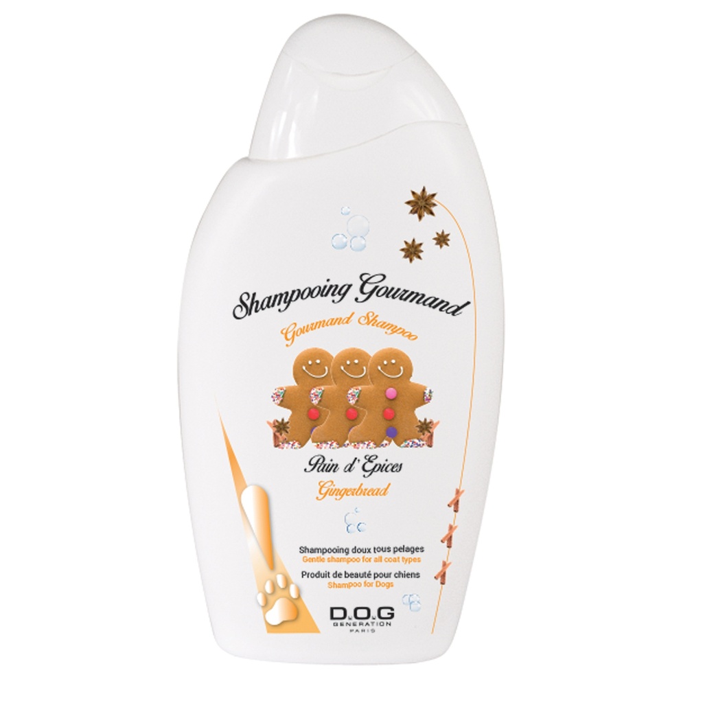 DOG GENERATION - SHAMPOOING GOURMAND Pain d'épices 250 ml