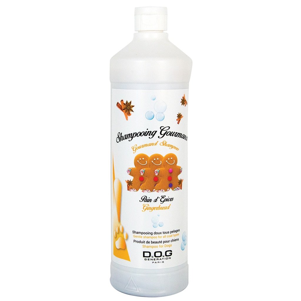 DOG GENERATION - SHAMPOOING GOURMAND Pain d'épices 1 L