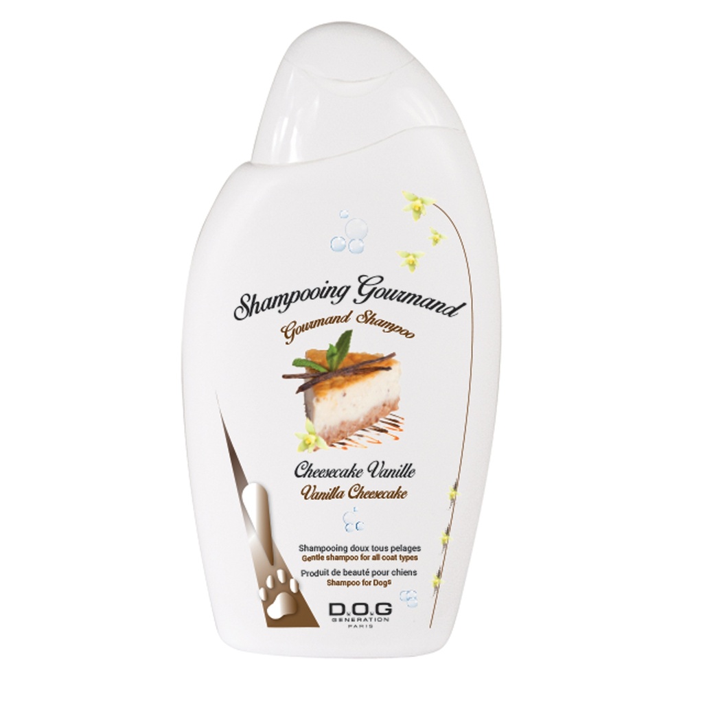 DOG GENERATION - SHAMPOOING GOURMAND Cheesecake Vanille 250 ml