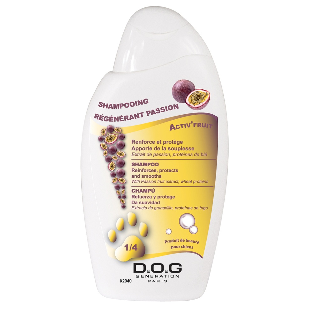DOG GENERATION - SHAMPOOING REGENERANT PASSION 250 ML