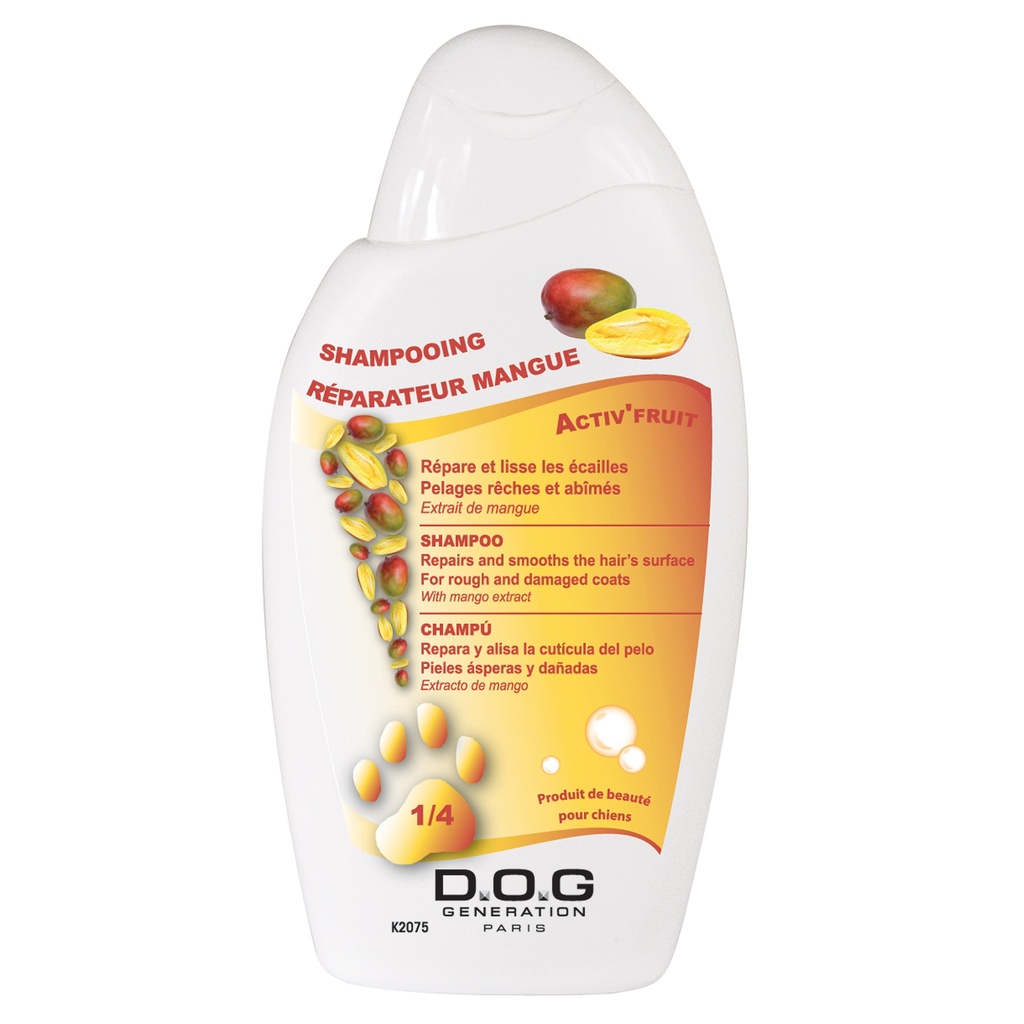 DOG GENERATION - SHAMPOOING REPARATEUR MANGUE 250 ML