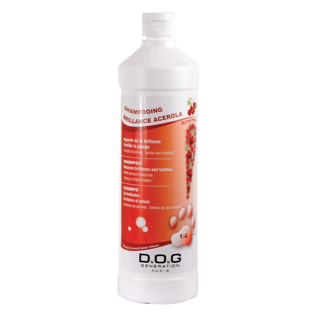 DOG GENERATION - SHAMPOOING BRILLANCE ACEROLA 1 L
