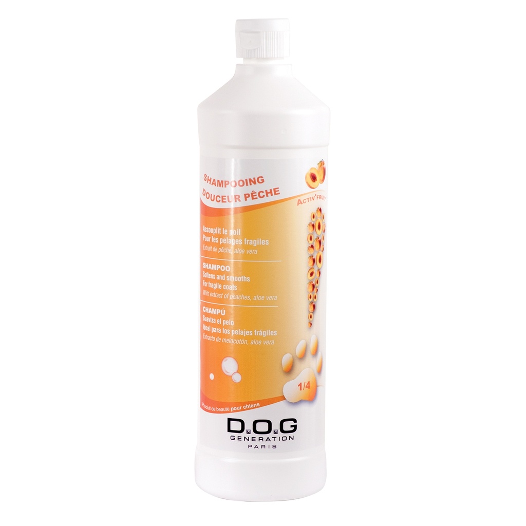 DOG GENERATION - SHAMPOOING DOUCEUR PECHE 1 L