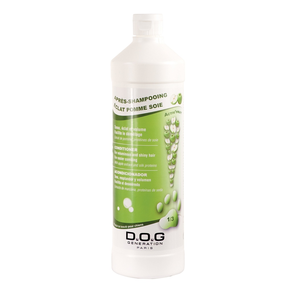 DOG GENERATION - APRES-SHAMPOOING ECLAT POMME SOIE 1 L