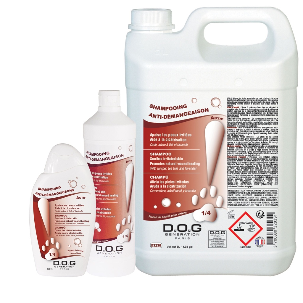 DOG GENERATION - SHAMPOOING ANTI-DEMANGEAISONS 250 ML