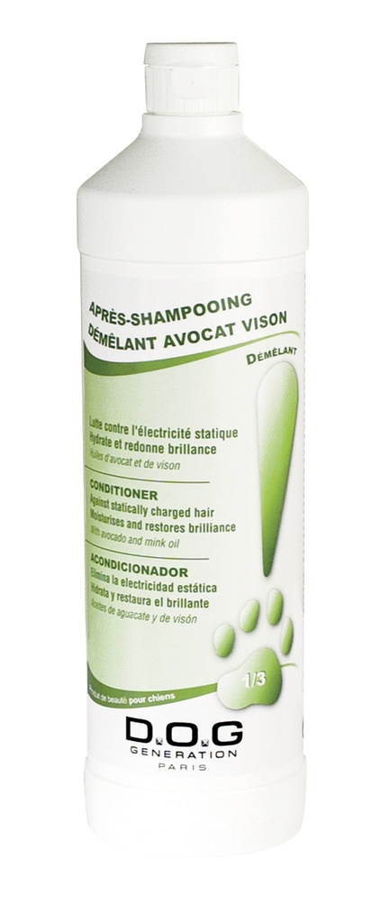 DOG GENERATION - APRES-SHAMPOOING DEMELANT AVO VISON 1 L DISPO CDG FIN 10/25