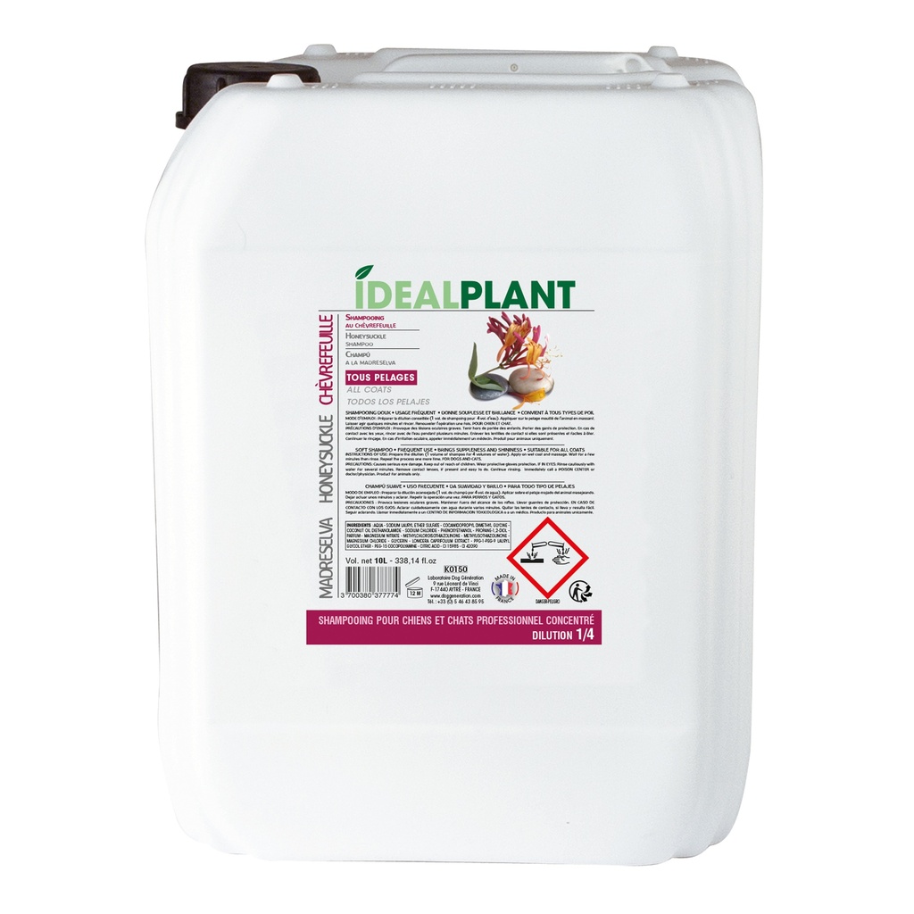SHAMPOOING CHEVREFEUILLE 10L IDÉALPLANT