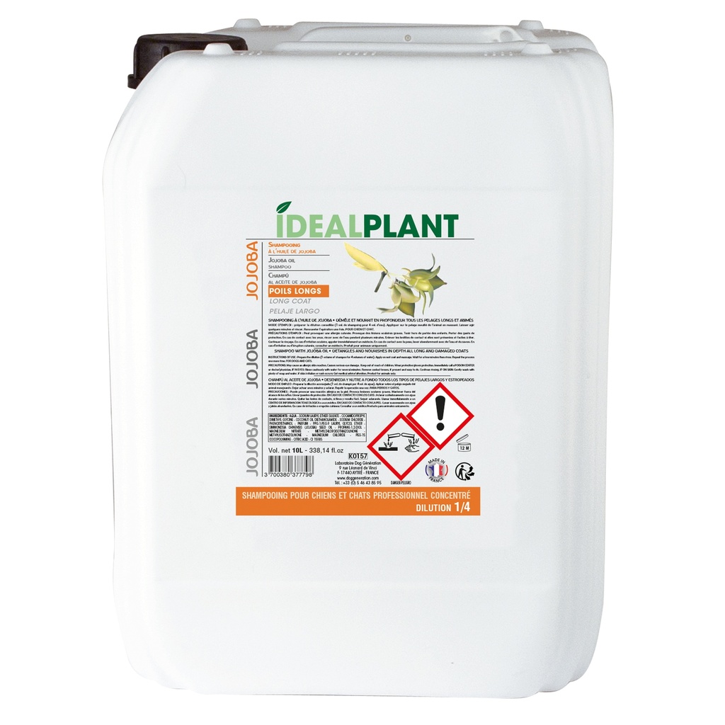 SHAMPOOING JOJOBA 10L IDÉALPLANT
