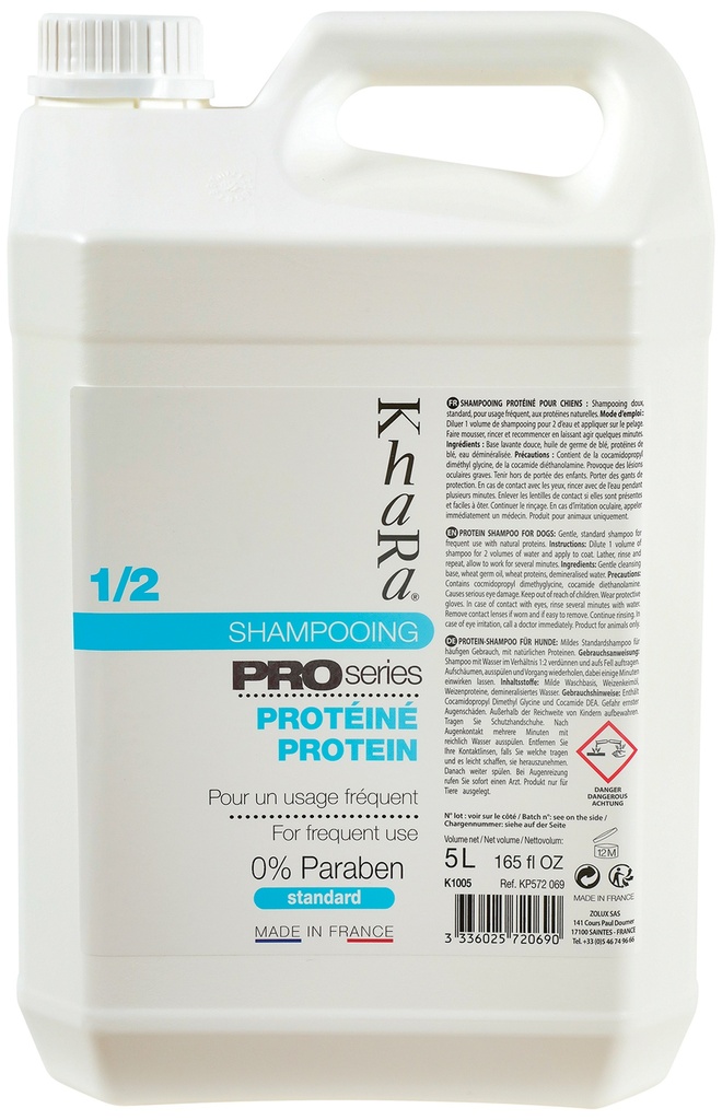 SHAMPOOING PROTEINE 5 L KHARA PRO SERIES