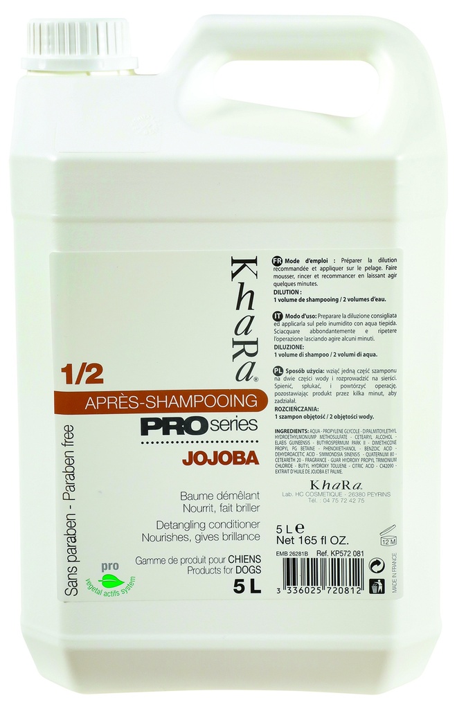 RINCAGE JOJOBA 5 L KHARA PRO SERIES