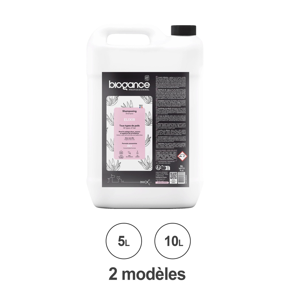 SHAMPOING ELIXIR UNIVERSEL 5L BIOGANCE
