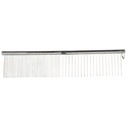 PEIGNE IDEALDOG EN INOX 19CM-62 DENTS