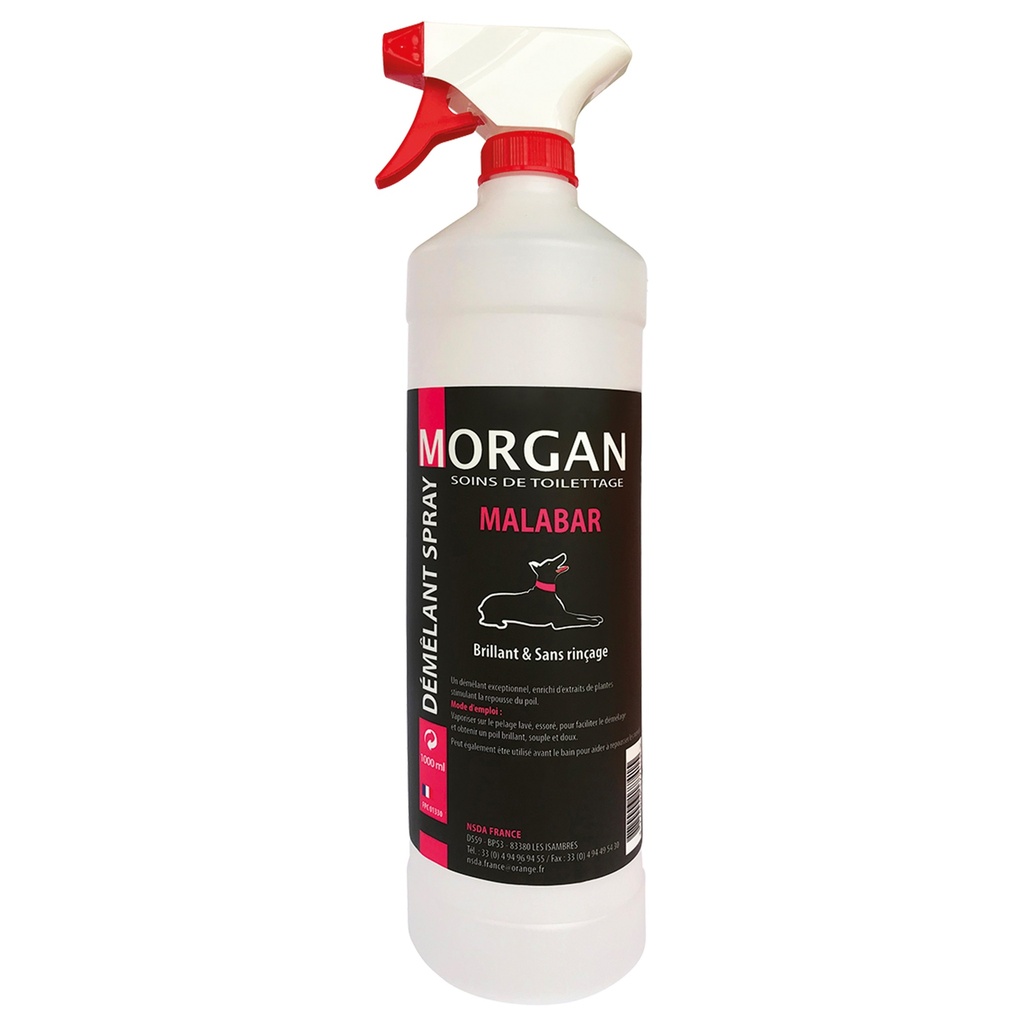 MORGAN DEMELANT SPRAY SENTEUR MALABAR 1L