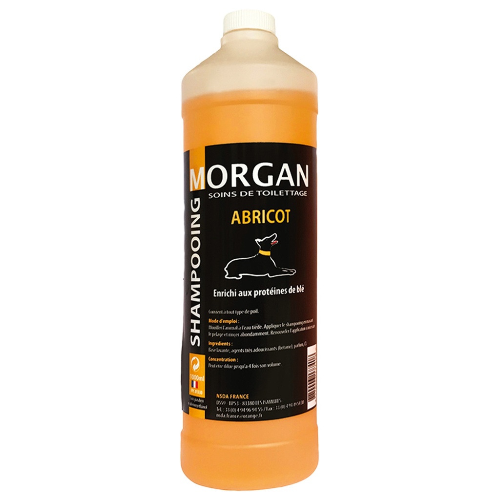 MORGAN SHAMPOOING ABRICOT 1L