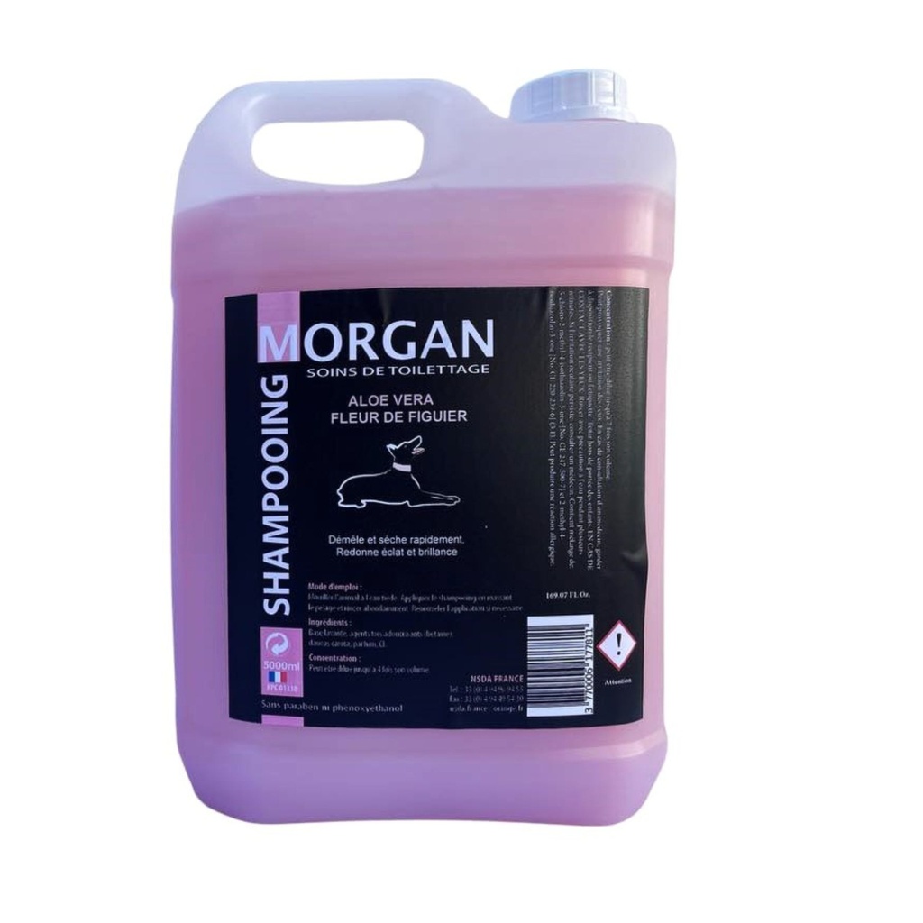 MORGAN SHAMPOOING ALOE VERA FLEUR DE FIGUIER 5L