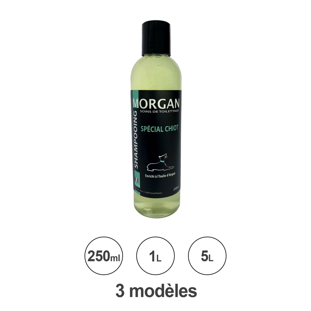 MORGAN SHAMPOOING CHIOT A L'HUILE D'ARGAN 250ML
