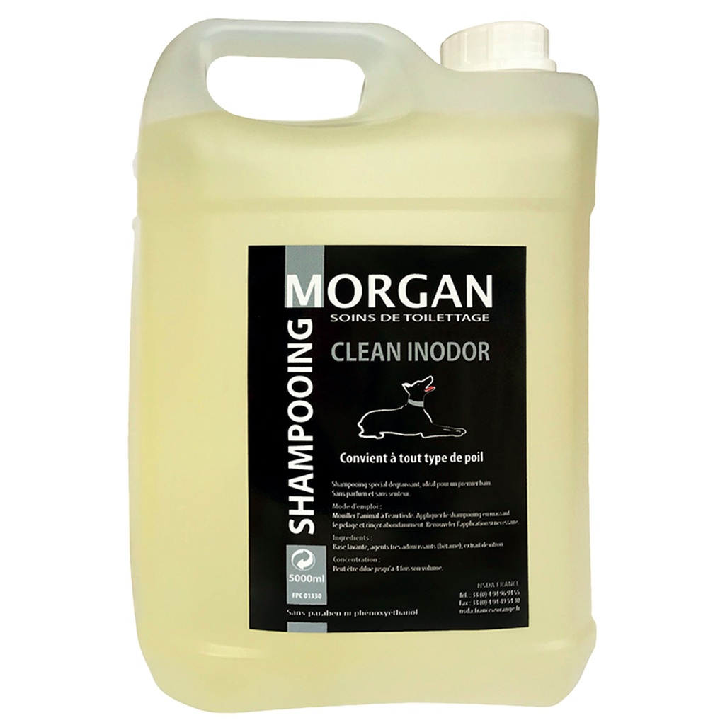 MORGAN SHAMPOOING CLEAN INODOR 5L