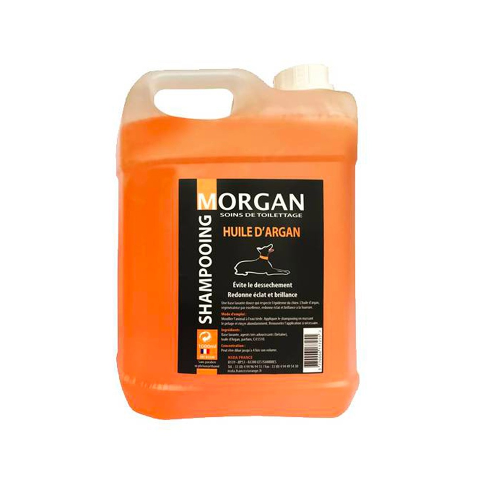 MORGAN SHAMPOOING HUILE D'ARGAN 5L
