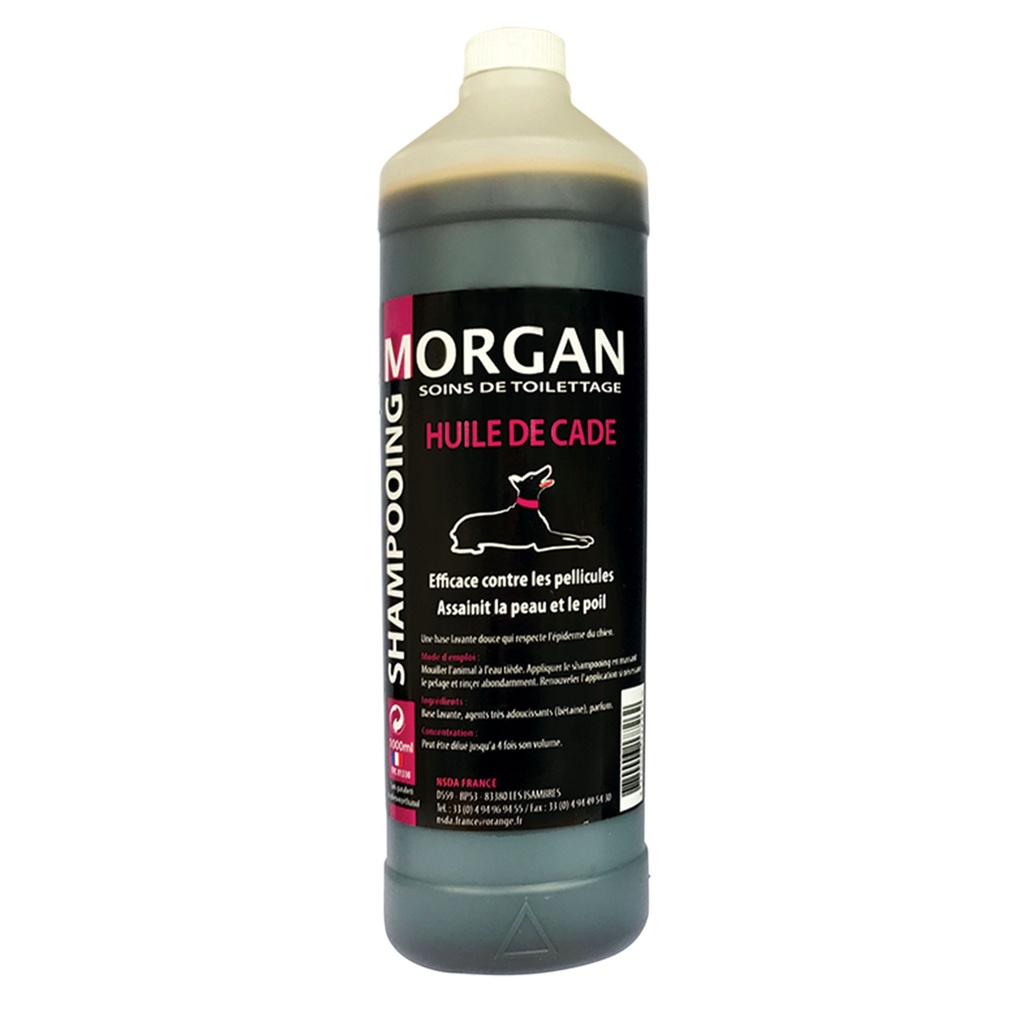 MORGAN SHAMPOOING HUILE DE CADE 1L