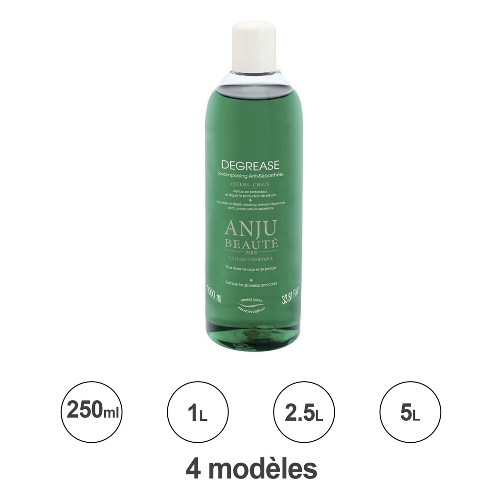 SHAMPOING SEBORRHEE DEGREASE ANJU 250 ML