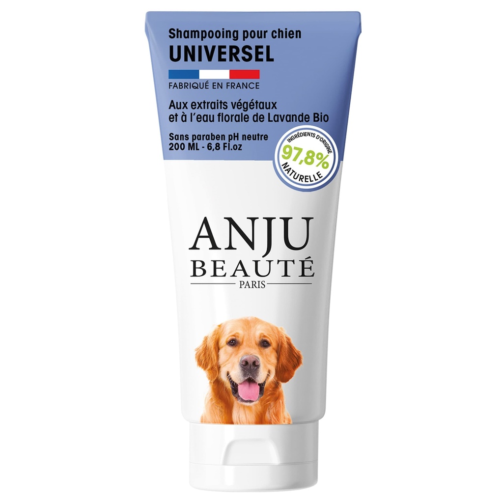 SHAMPOOING UNIVERSEL POUR CHIENS ANJU 200ML