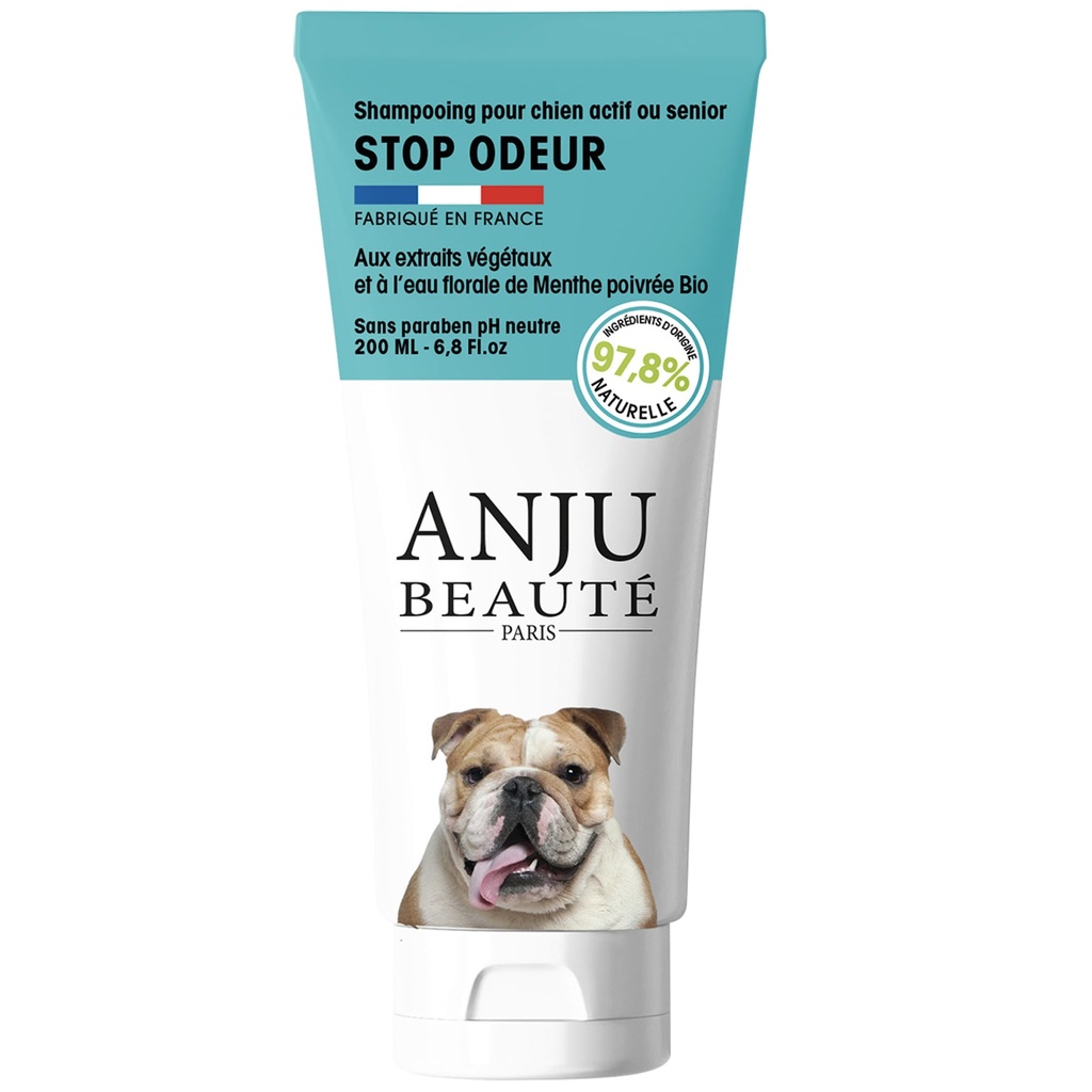 SHAMPOOING STOP ODEUR POUR CHIENS ANJU 200ML