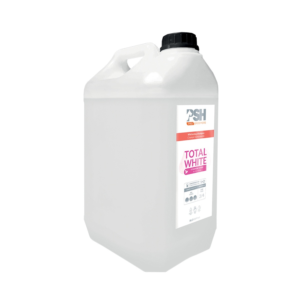 SHAMPOING POILS BLANC TOTAL WHITE PSH 5L