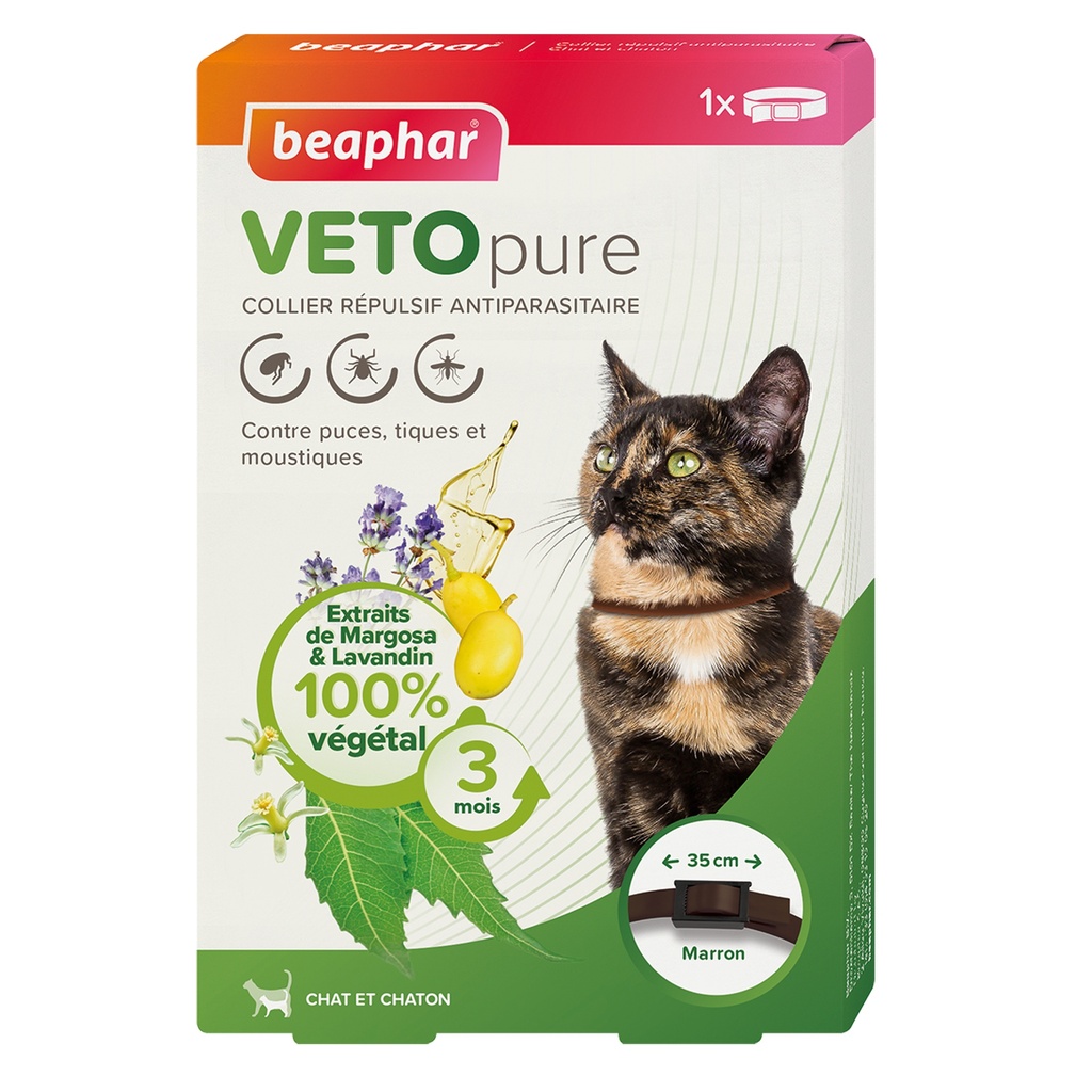 COLLIER REPULSIF CHAT MF VETO NATURE