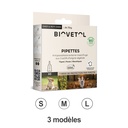 PIPETTES CHIOT/PETIT CHIEN 1,5ML (X3) BIOVETOL