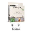 COLLIER PETIT CHIEN (38 CM MARRON)- 1UNI BIOVETOL