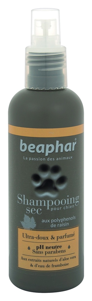SPRAY BEAPHAR SHAMPOOING SEC CHIENS 200ML