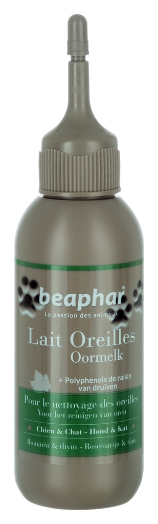 LAIT NETTOYANT OREILLES 125ml BEAPHAR