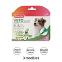 PIPETTES REPULSIVES ANTIPARASITAIRES 3*1ml PETIT CHIEN -15 kg