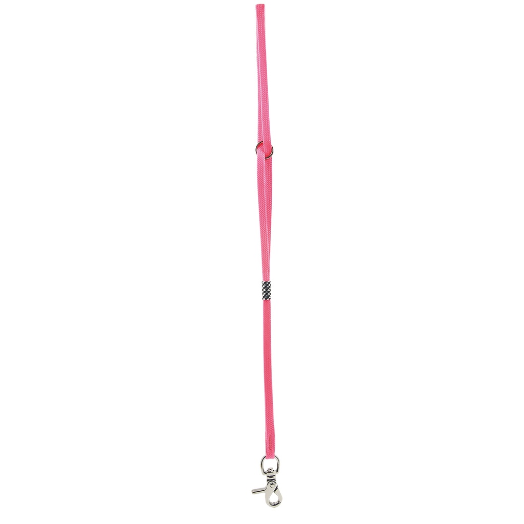 SANGLE DE TOILETTAGE FRONTALE ROSE LARGEUR 10MM LONGEUR 55CM
