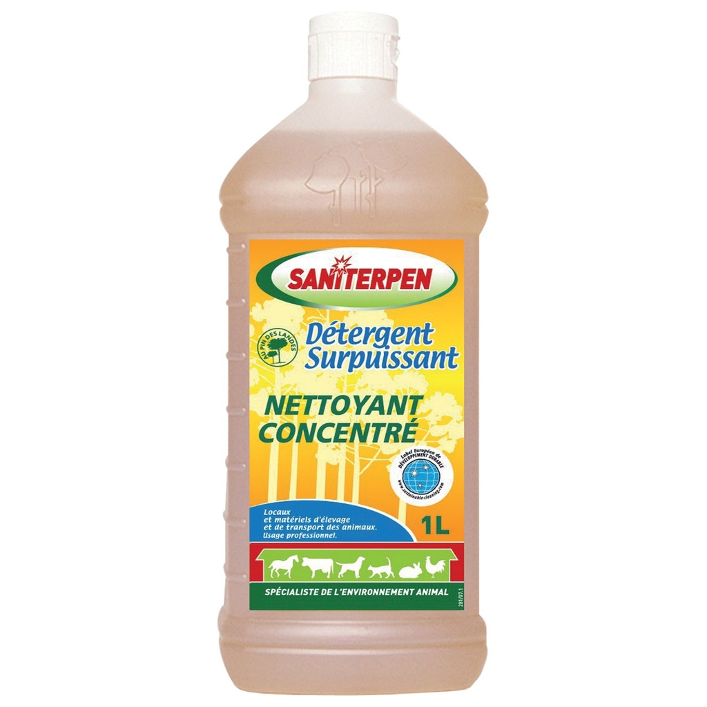 SANITERPEN DETERGENT SURPUISSANT FLACON DE 1 L
