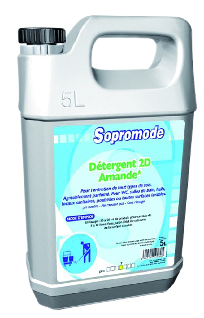 DETERGENT 2D AMANDE 5 L