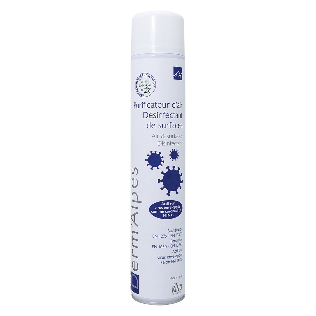 PURIFICATEUR D'AIR ET DESINFECTANT SURFACES DERM'ALPES