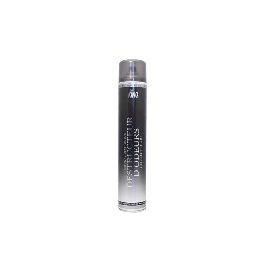 DESTRUCTEUR D'ODEURS COTON FLEURI 750ML KING