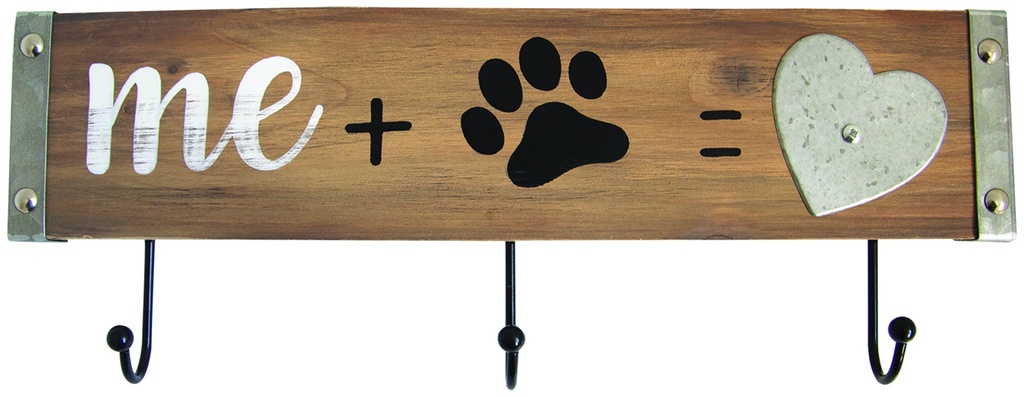 PORTE MANTEAUX SPECIAL ANIMAUX 39,3X9X2,3CM