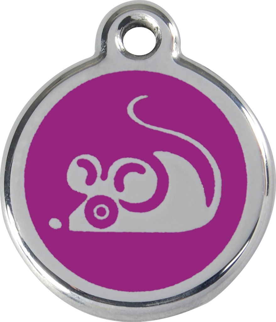 MEDAILLE CHAT RED DINGO SOURIS VIOLET DEREF