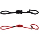 LAISSE LASSO CORDE BASIC 7MM X 150CM NOIRE