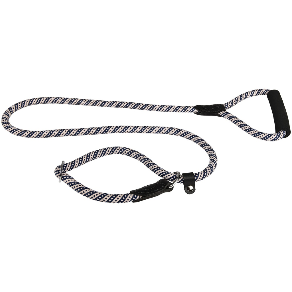 LAISSE LASSO CORDE RUN-AROUND FRESH BLEUE12MM X 150CM