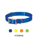 COLLIER NYLON/POLYURETHANE 24-82CM X 25 mm JAUNE