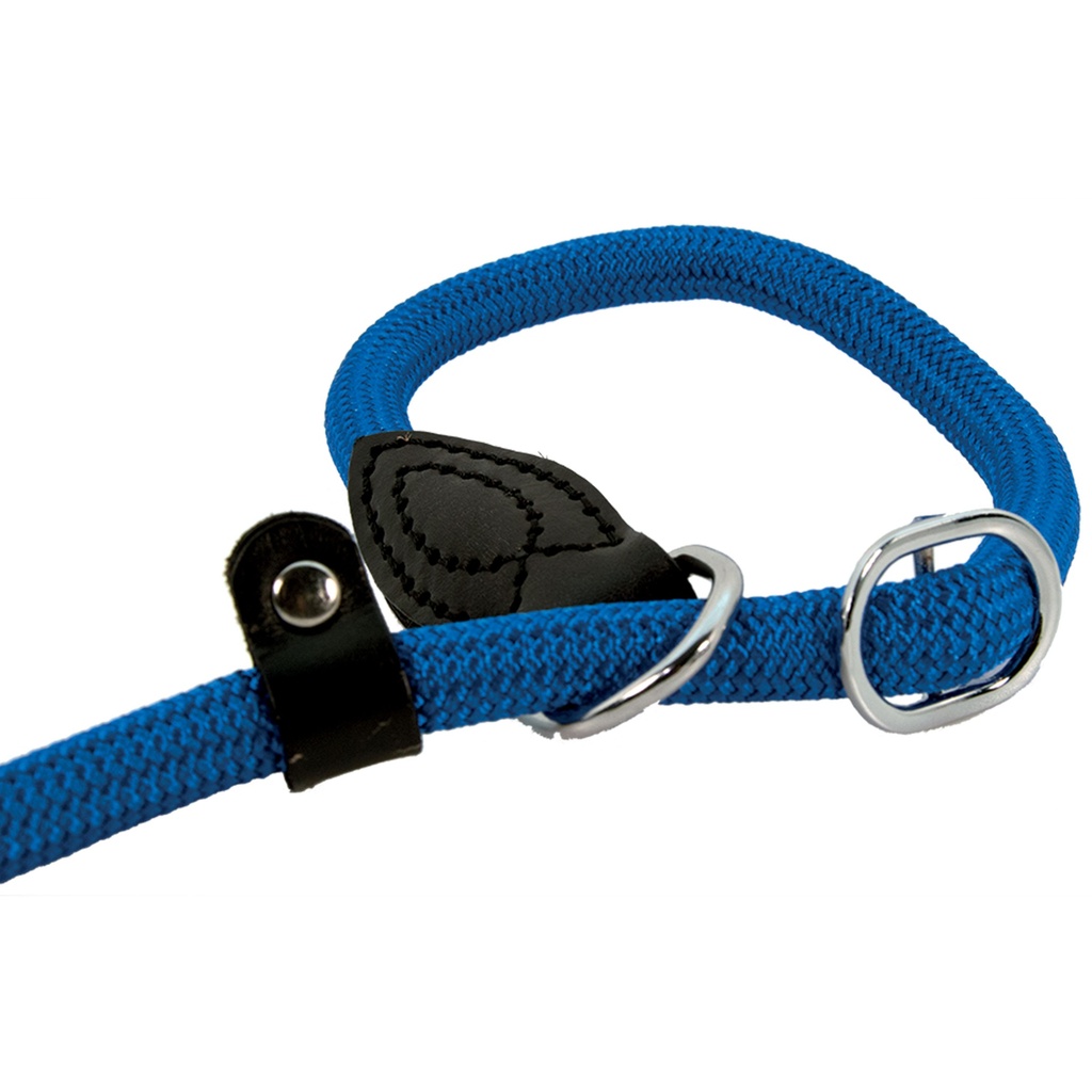 LAISSE LASSO CORDE RUN-AROUND 6MM X 150CM BLEUE