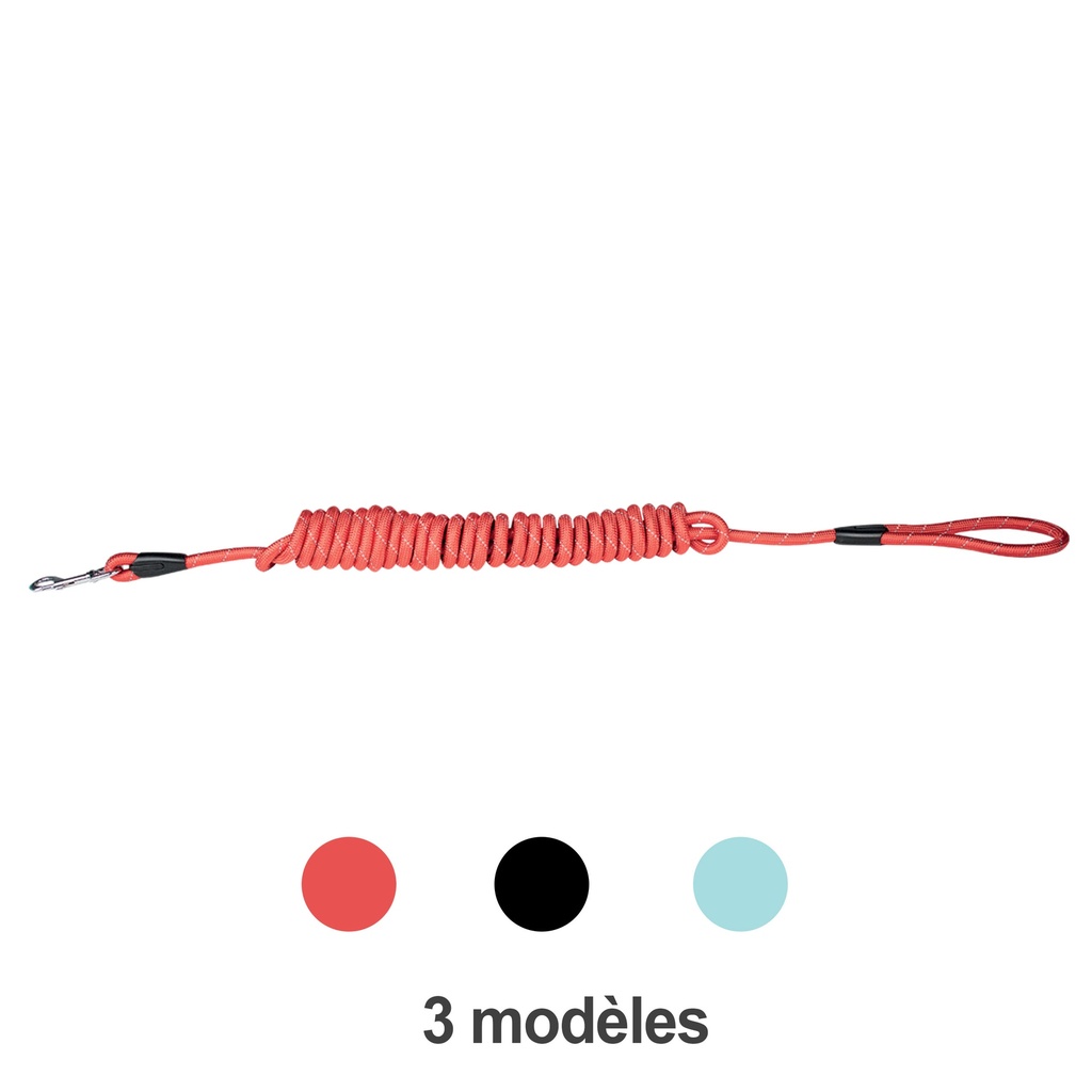 LONGE REFLECTIVE 5M*12MM ROUGE