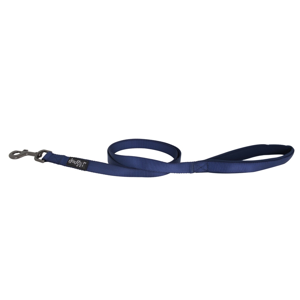 LAISSE CLASSICA BLEUE MARINE 1,2M X 20MM